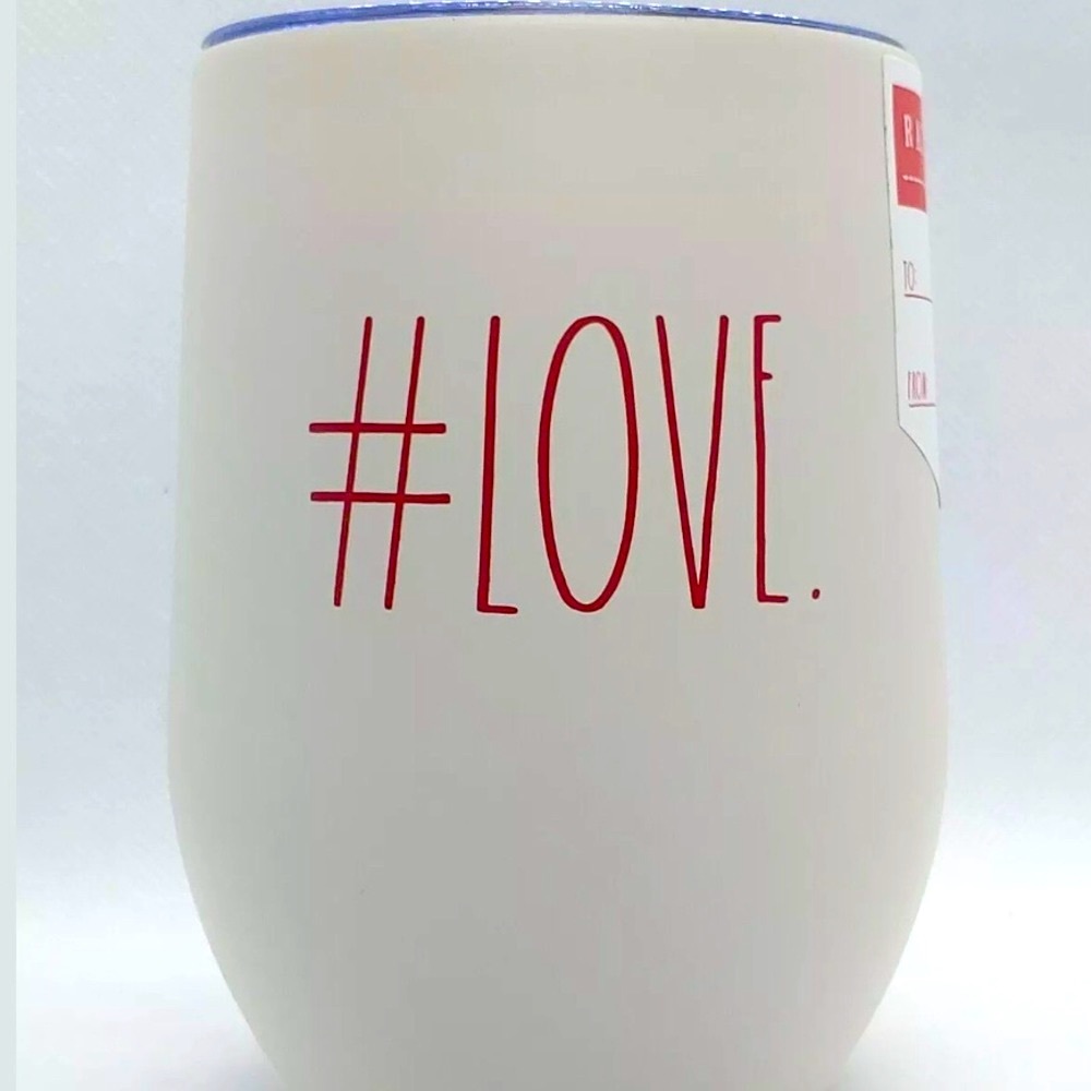 Rae Dunn #Love Wine Tumbler